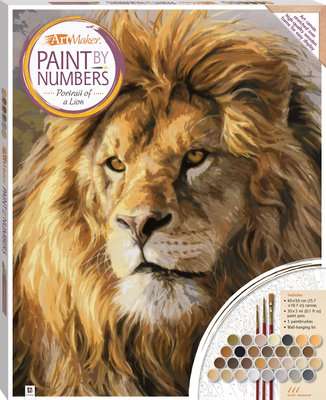 ArtMaker Paint By Numbers: Portrait Lion - (Advanced) (Kit)