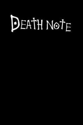 Death Note - 6x9 120 Page Wide Ruled Notebook (Paperback)