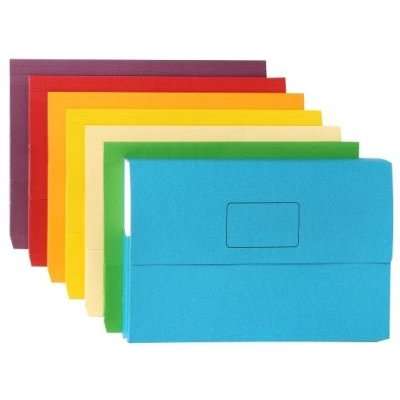 Rexel Slimpick Wallet (10 Pack)(Assorted)