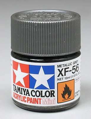 Tamiya XF-56 Acrylic Paint (Metallic Grey)