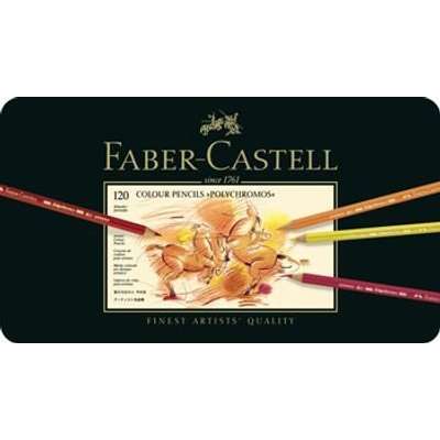 Faber Castell Polychromos Pencil - Metal Tin Set of 120