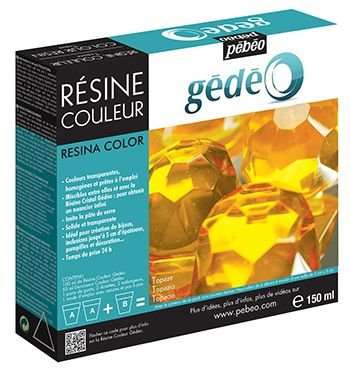 Pebeo Gedeo Colour Resin 150ml - Topaz