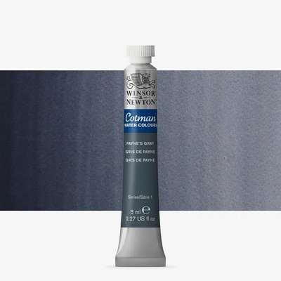 Winsor And Newton Cotman Watercolour Tube - Paynes Grey (8ml)