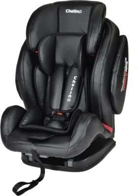 Chelino Racer Group 1,2 & 3 PU Leather Car Seat - Black