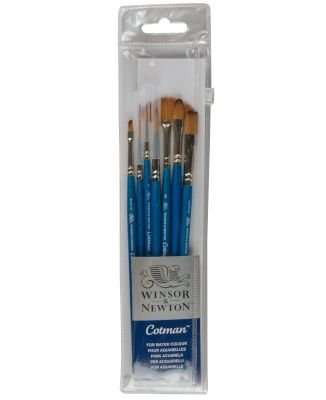 Winsor & Newton Cotman Watercolour Brush - Set of 7