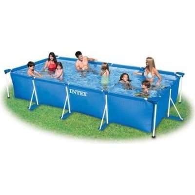 Intex Rectangle Frame Pool (4.5m x2.2m x 84cm)