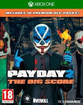 Payday 2 - The Big Score Edition (XBox One, Blu-ray disc)