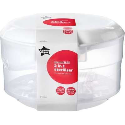 Tommee Tippee Essentials 2 in 1 Microwave Steriliser
