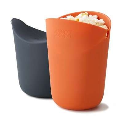 Joseph Joseph M-Cuisine Portion Popcorn Maker (Set of 2) - Orange | Grey
