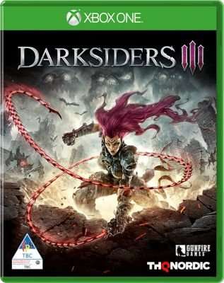 Darksiders III (XBox One, Blu-ray disc)