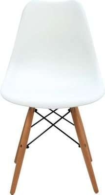 Addis Shell Chair with Wooden Legs