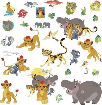 RoomMates Lion Guard Peel & Stick Wall Decals