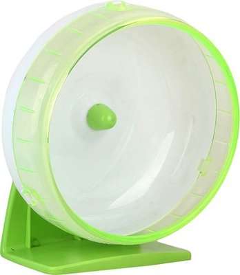 Pawise Silent Spinner Wheel for Hamsters and Mice (Supplied Colour May Vary)(14cm)