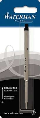 Waterman Ballpoint Refill - Medium Nib (Black)