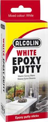Alcolin Epoxy Putty 2 X 60G White