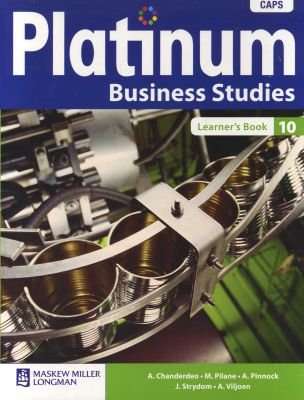 Platinum Business Studies CAPS - Gr 10: Textbook (Paperback)
