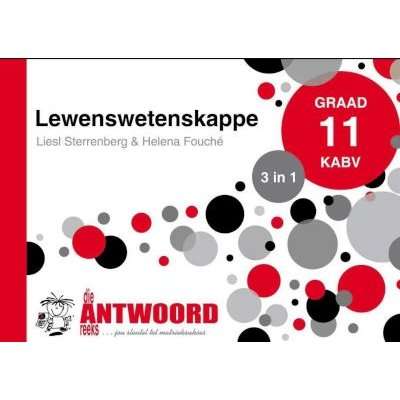 Lewenswetenskappe 3 in 1 Studiegids - Graad 11: KABV (Afrikaans, Paperback)