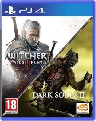 The Witcher III: Wild Hunt and Dark Souls III Compilation (PlayStation 4)