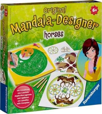 Ravensburger 2-In-1 Mandala Horses