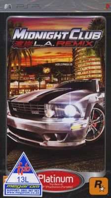 Midnight Club 4: LA Remix (PSP, UMD Video)