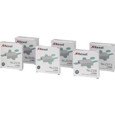 Rexel No. 23/6 Staples (1000 Staples)