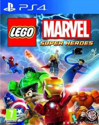 Lego Marvel Super Heroes (PlayStation 4, Blu-ray disc)