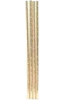 Pastel Perfection  - Paper Straws - Gold (Pack of 25)