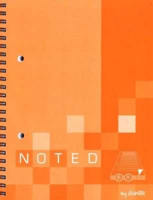 Bantex B1829 Noted Twin Wire Soft Notebooks (A5)(Assorted)