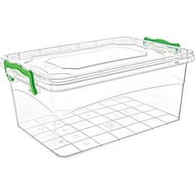 Decor Storage Locked Storage Box (13 L Clear)