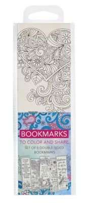 Set Of 5 Coloring Bookmark (Coloring Bookmark) (Bookmark)