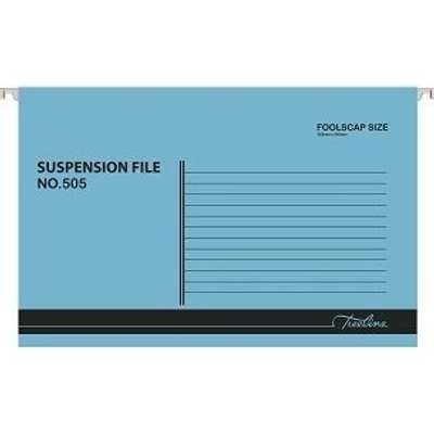 Treeline Foolscap Suspension File 505 (Box of 25)(Dark Blue)