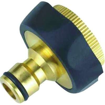 Gro Premium 3/4-1" Brass Tap Adaptor (19mm & 25mm)