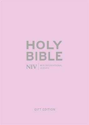 NIV Pocket Pastel Pink Soft-tone Bible (Paperback)