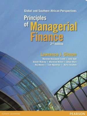 Principles of Managerial Finance: Global and Sa Perspective (Paperback, 2nd ed)