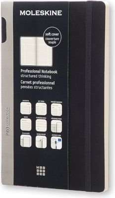 Moleskine Large Professional Soft Notebook (Paperback)