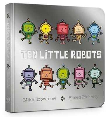 Ten Little Robots (Board book)