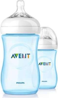 Philips AVENT Natural Feeding Bottle 260ml (Pack of 2) (1 Month+)