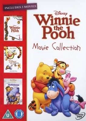 Winnie The Pooh Movie Collection - Winnie The Pooh / The Tigger Movie / Pooh's Heffalump Movie (DVD)