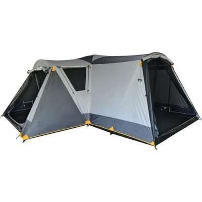 Oztrail Genesis 12P Tent (12 Person) (Grey / Blue)