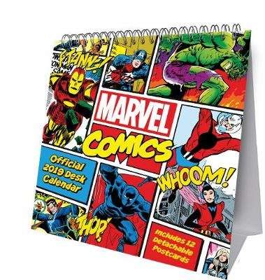 Marvel Comics Desk Easel Official 2019 Calendar - Desk Easel Format (Calendar)