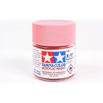 Tamiya X-17 Pink (Acrylic Model Paint)