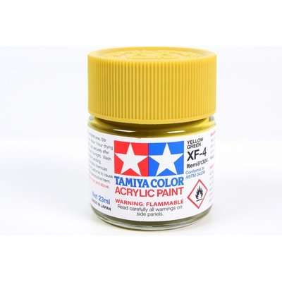 Tamiya XF-4 Yellow Green (Acrylic Model Paint)