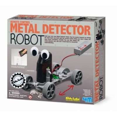 4M Kidz Labs - Metal Detector Robot