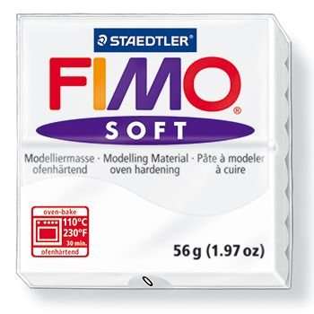 Staedtler Fimo Soft - White (56g)