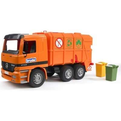 Bruder Mercedes-Benz Actros Garbage Truck (Orange)