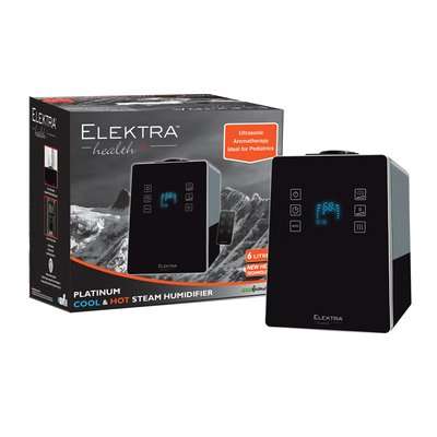 Elektra Health 8073 2-In-1 Platinum Hot & Cool Steam Humidifier (6L)