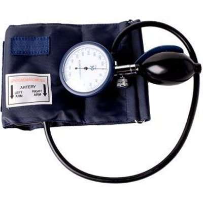 Deluxe Aneroid Palm Single Hand Blood Pressure Meter