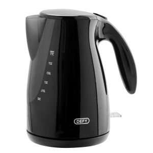 Defy Black Plastic Kettle (1.7L)