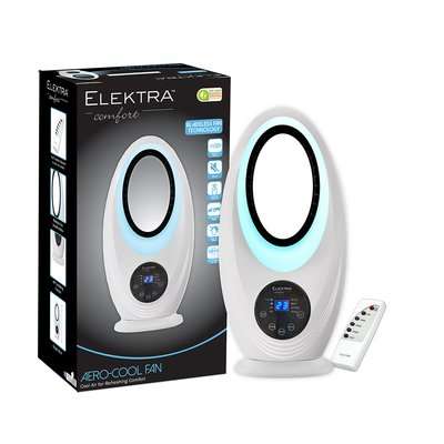 Elektra Comfort 2706 Aero-Cool Bladeless Desk Fan