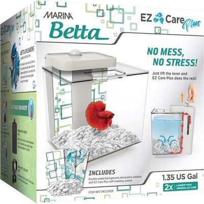 Marina Betta EZ Care Plus Aquarium Kit (5L)(White)